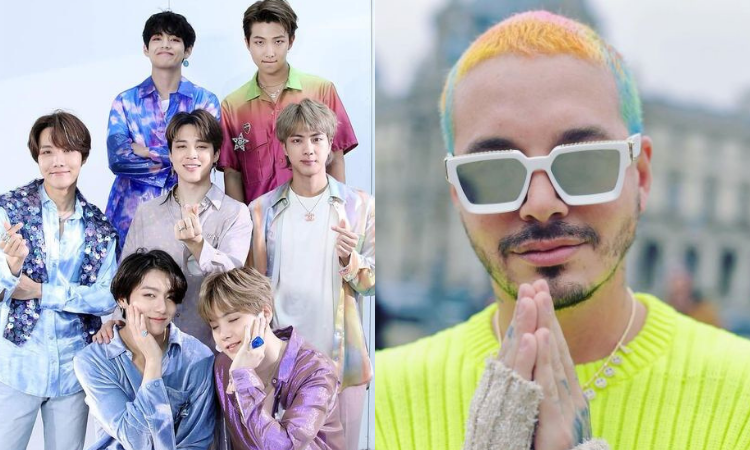 J Balvin desata emoción al mencionar una posible colaboración con BTS