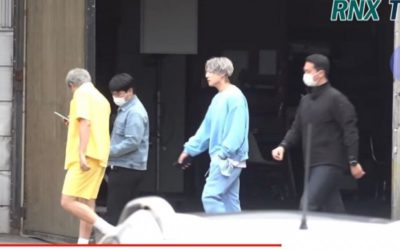 Se reporta que BTS fue visto filmando algo para un próximo proyecto