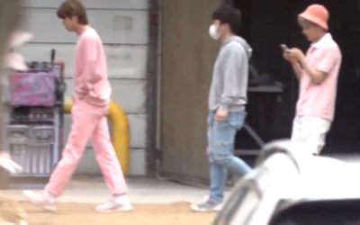 Se reporta que BTS fue visto filmando algo para un próximo proyecto