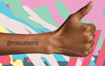 BTS lanzara tatuajes temporales basados en Dynamite
