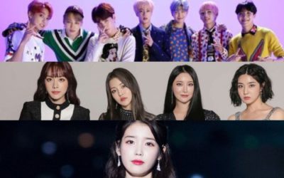BTS, Brave Girls y IU