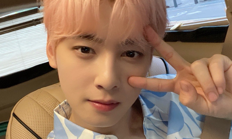 Cha Eun Woo de ASTRO envía dulce mensaje a Aroha tras terminar las promociones de 'ONE'