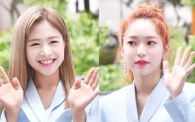 Chaewon y Jena de April