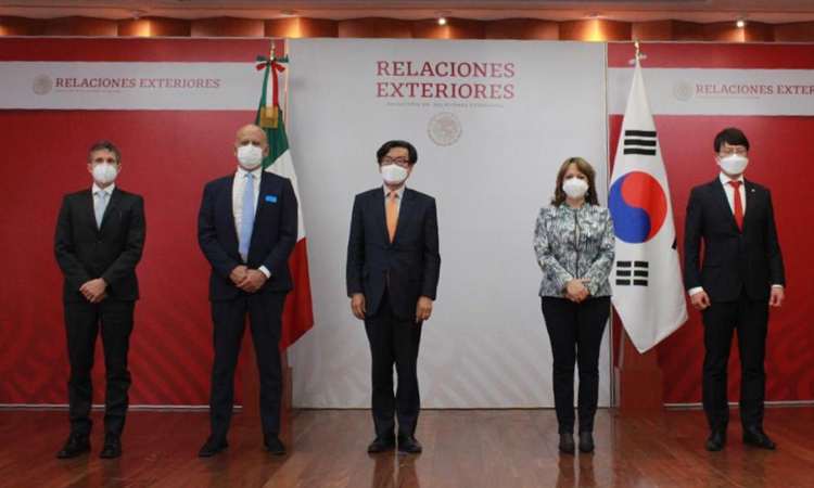 Corea del Sur dona insumos médicos a México para combatir el COVID-19