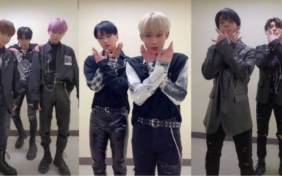 Enhypen realizando el desafío Drunk-Dazed