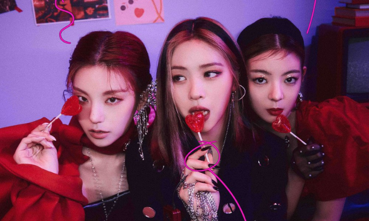 ITZY emite una vibra sexy en sus nuevas fotos para 'Guess Who'