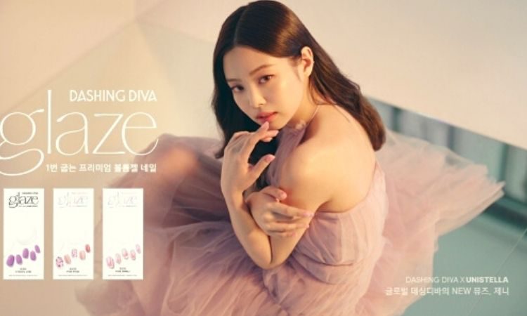 Jennie de Blackpink para el CM de Dashing Diva