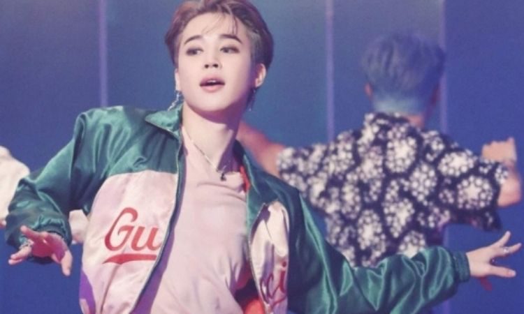 Jimin de BTS en el MV de Dynamite