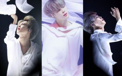 Jimin en el escenario