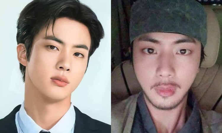 Debate: ¿Jin de BTS con barba o sin barba?