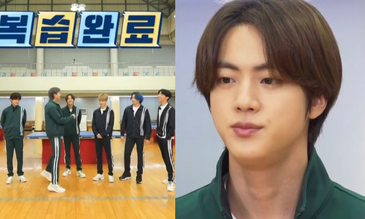 Jin es el rey de los deportes en el nuevo episodio de Run BTS