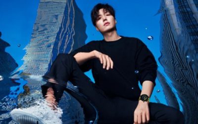 Lee Min Ho posa para la línea de relojes y joyas de Louis Vuitton