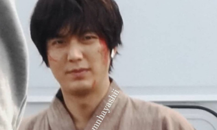 Lee Min Ho causa terror al aparecer ensangrentado en el set de 'Pachinko'