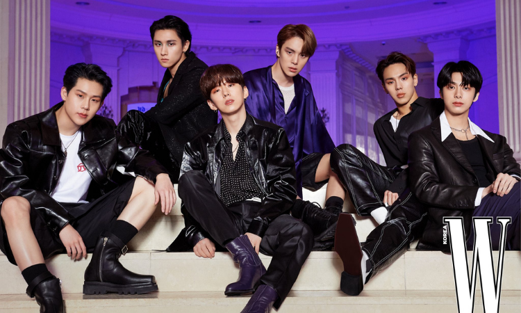 MONSTA X muestra su sensualidad mientras rockea en el nuevo clip de W Korea