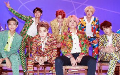 BTS para el MV de Idol