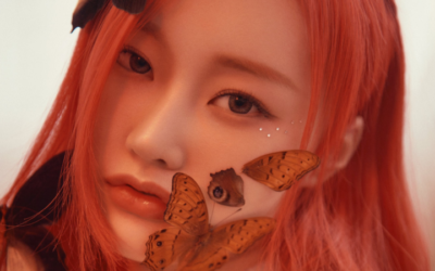 PIXY se rodea de mariposas en un primeras fotos teaser para 'Bravery'