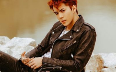 Sehun de EXO para el álbum Don't Mess Up My Tempo
