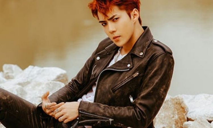 Sehun de EXO para el álbum Don't Mess Up My Tempo