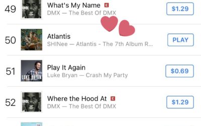 Estos son los logros de Atlantis de SHINee en iTunes Charts de Estados Unidos