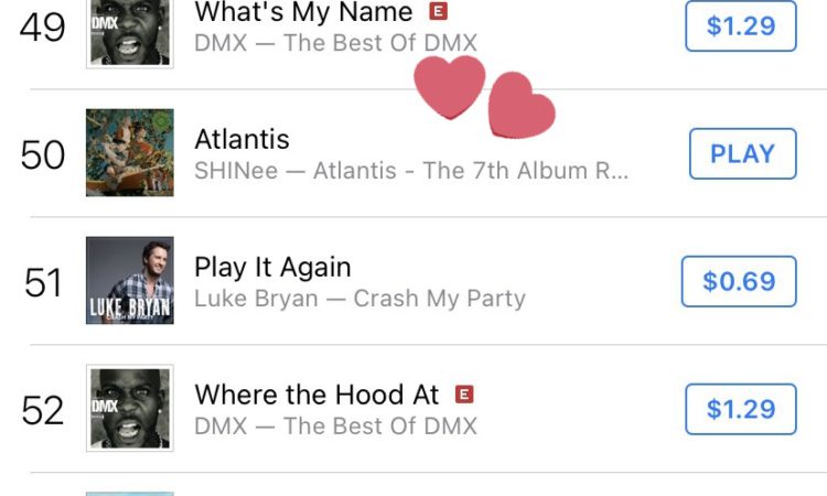 Estos son los logros de Atlantis de SHINee en iTunes Charts de Estados Unidos