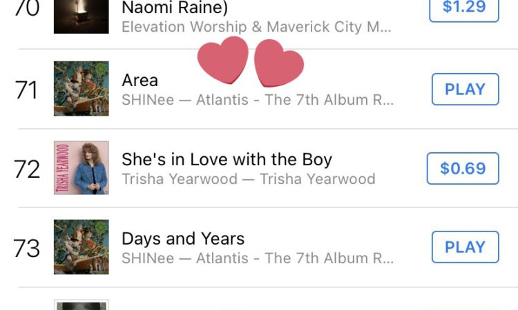 Estos son los logros de Atlantis de SHINee en iTunes Charts de Estados Unidos