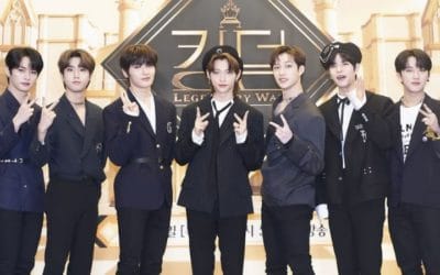 Stray Kids en conferencia de prensa para Kingdom