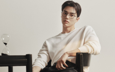 Song Kang luce guapo e intelectual como modelo de la marca de gafas ‘Carin’