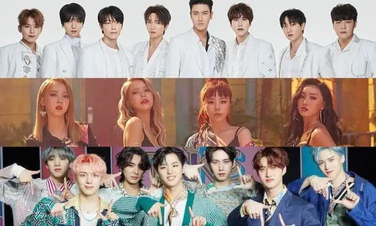 Super Junior, Mamamoo y Pentagon