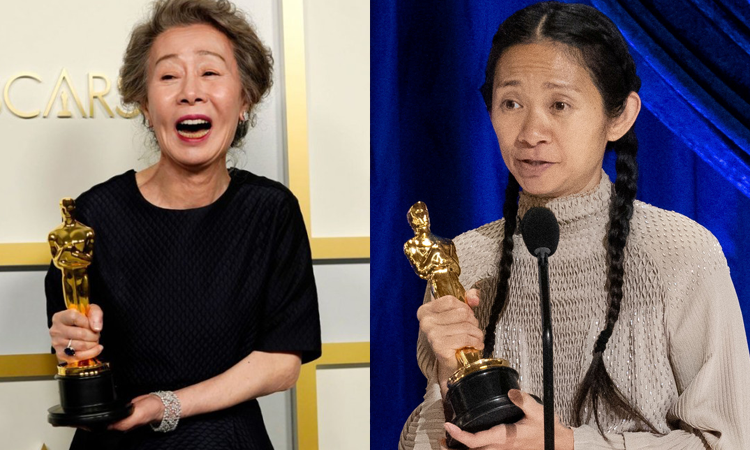 Corea celebra el Oscar de Yoon Yeo Jung; China calla la victoria de Chloe Zhao