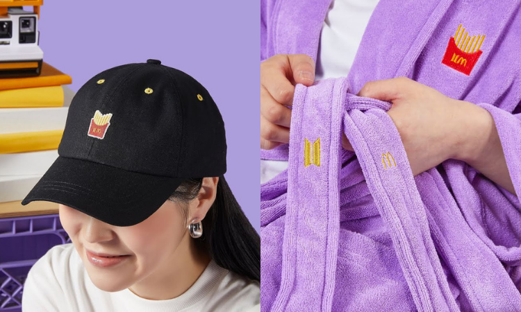 ARMY, la mercancía BTS x McDonald's finalmente está disponible
