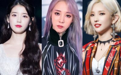 IU, Moonbyul de Mamamoo y Soyeon de (G) I-DLE