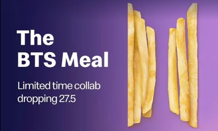 McDonald's presenta las nuevas fotos del BTS MEAL