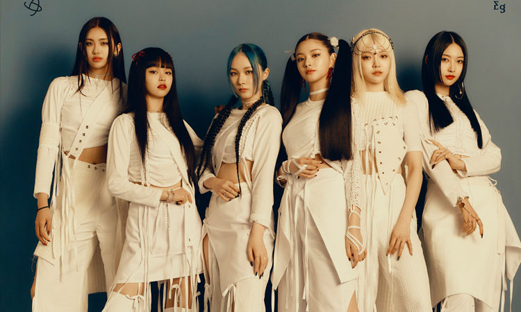 EVERGLOW deslumbra en su foto grupal para Last Melody