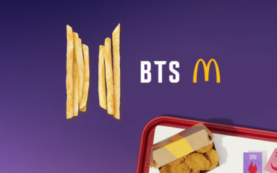 Se filtran las bolsas de Mcdonalds que se usaran en el BTS MEAL