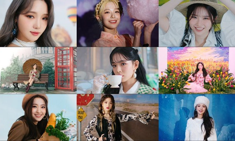 Flover escucha un preview del nuevo album de fromis_9 , 9 Way Ticket