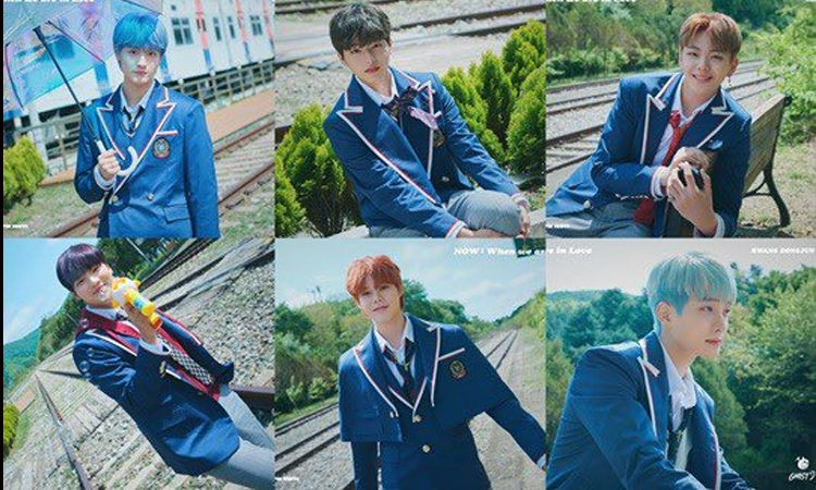 Ghost9 publica nuevas fotos de concepto para su próximo mini-álbum 'Now: When we are in Love'