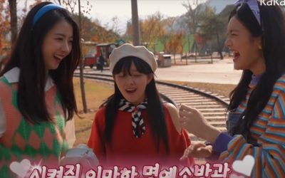 Elenco del dorama Imitation se divierten en el detrás de escena