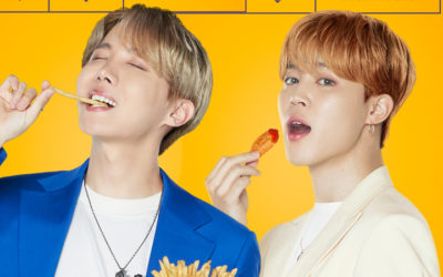 Jimin y J-Hope nos invita a disfrutar el delicioso BTS MEAL