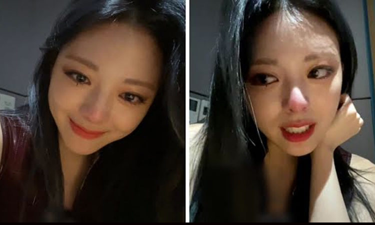 Yuna de ITZY rompe en llanto en pleno Vlive