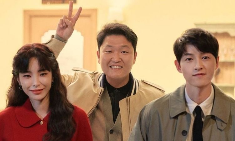 Heize, PSY y Song Joong Ki