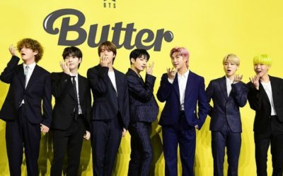 BTS en presentación de Butter a la prensa