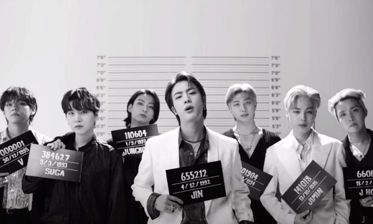 Escena de Butter de BTS