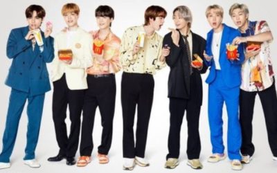 BTS para el lanzamiento del BTS Meal