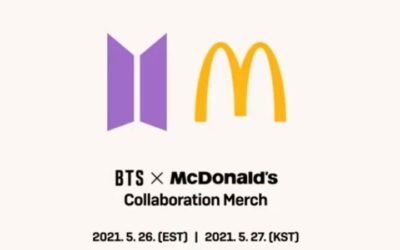 Logos de BTS x McDonald's
