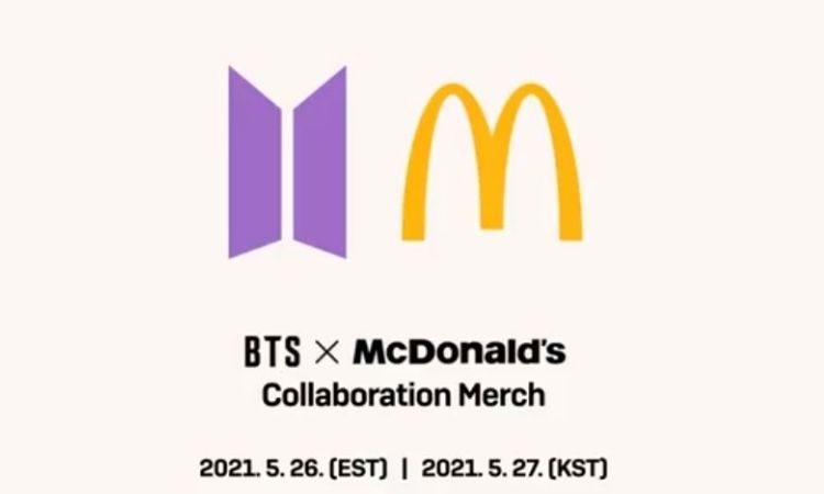 Logos de BTS x McDonald's