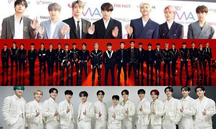 BTS, NCT y Seventeen