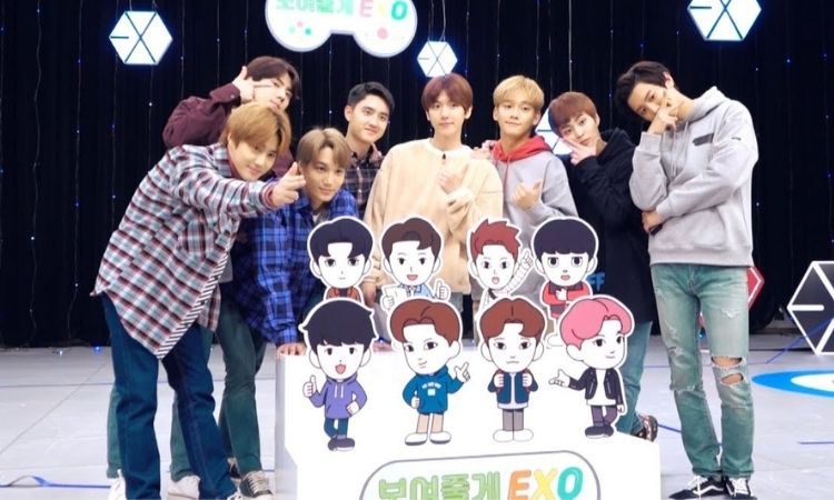 Escena de la primera temporada de EXO Arcade