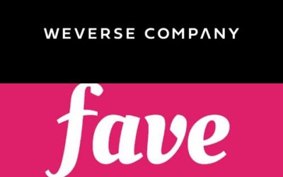 Logos de Weverse Company y Fave