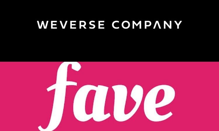 Logos de Weverse Company y Fave
