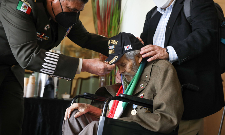 Fallece presidente de la Asociación de Veteranos Mexicanos de la Guerra de Corea